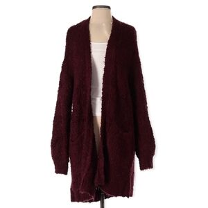 American Eagle Brown Long Cardigan Size Small